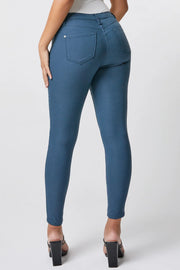 MID-RISE HYPER STRETCH SKINNY- 4 COLORS