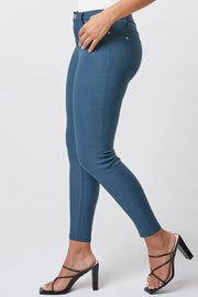 MID-RISE HYPER STRETCH SKINNY- 4 COLORS