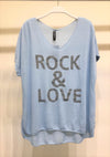 SHORT SLEEVE ROCK & LOVE TEE