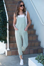 COMFY CRINCKLE OVERALLS