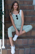 COMFY CRINCKLE OVERALLS