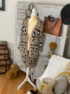 ANIMAL PRINT CARDIGAN