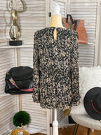 SURPLICE ROMPER BLACK