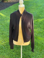 ZIP UP SWEATER JACKET- 2 COLORS