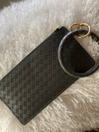 RING WRISTLET CLUTCH WALLET