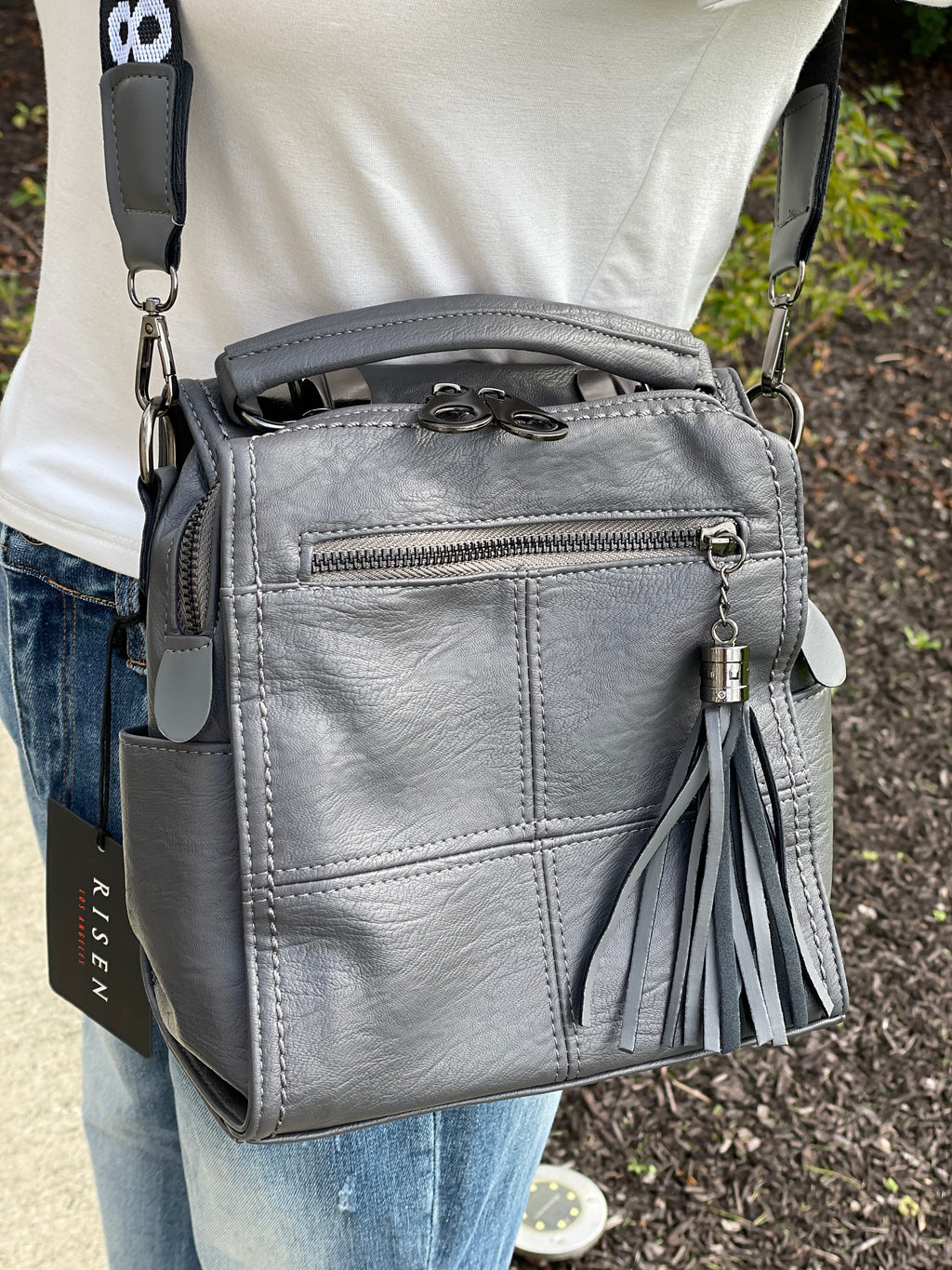 THE RILEY BACKPACK (GRAY)