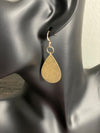 TEAR DROP EARRINGS GOLD