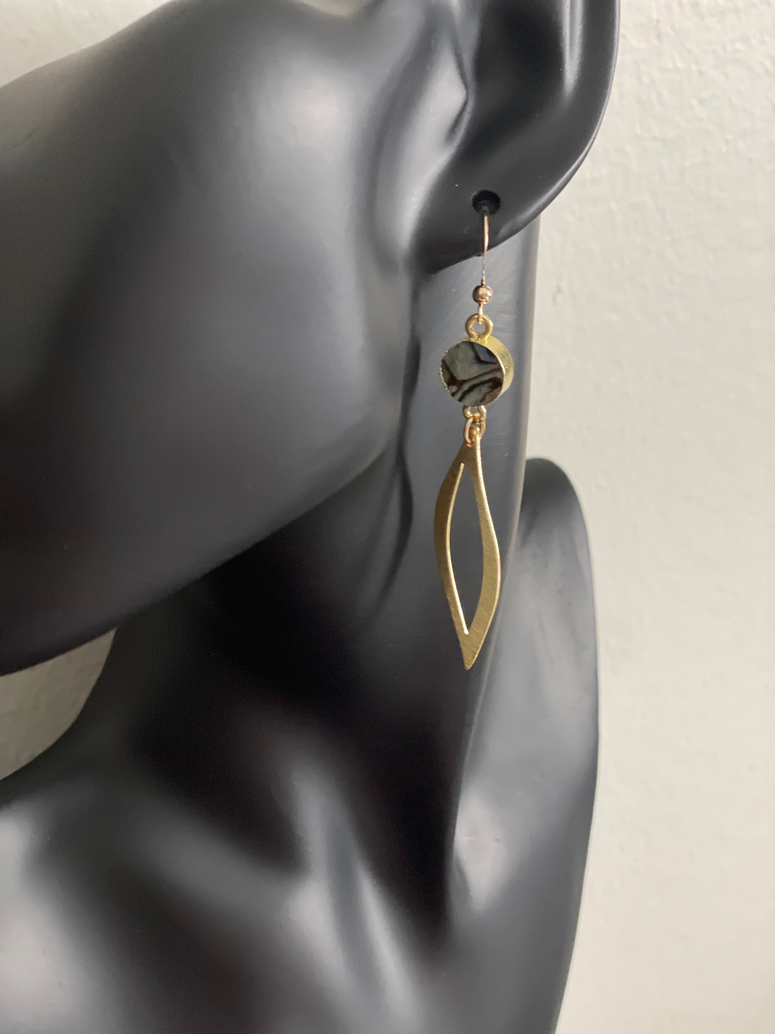 TWINKLY ABALONE EARRINGS