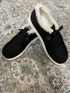 FLUFFY SLIP ON SHOES