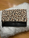 LEOPARD PRINT QUINN BAG