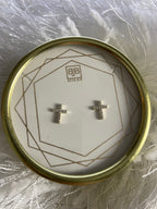 HE IS STUDS GOLD/SILVER