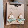 HALF MOON HEAVEN EARRINGS