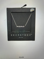 MAMA NECKLACE GD/SLV