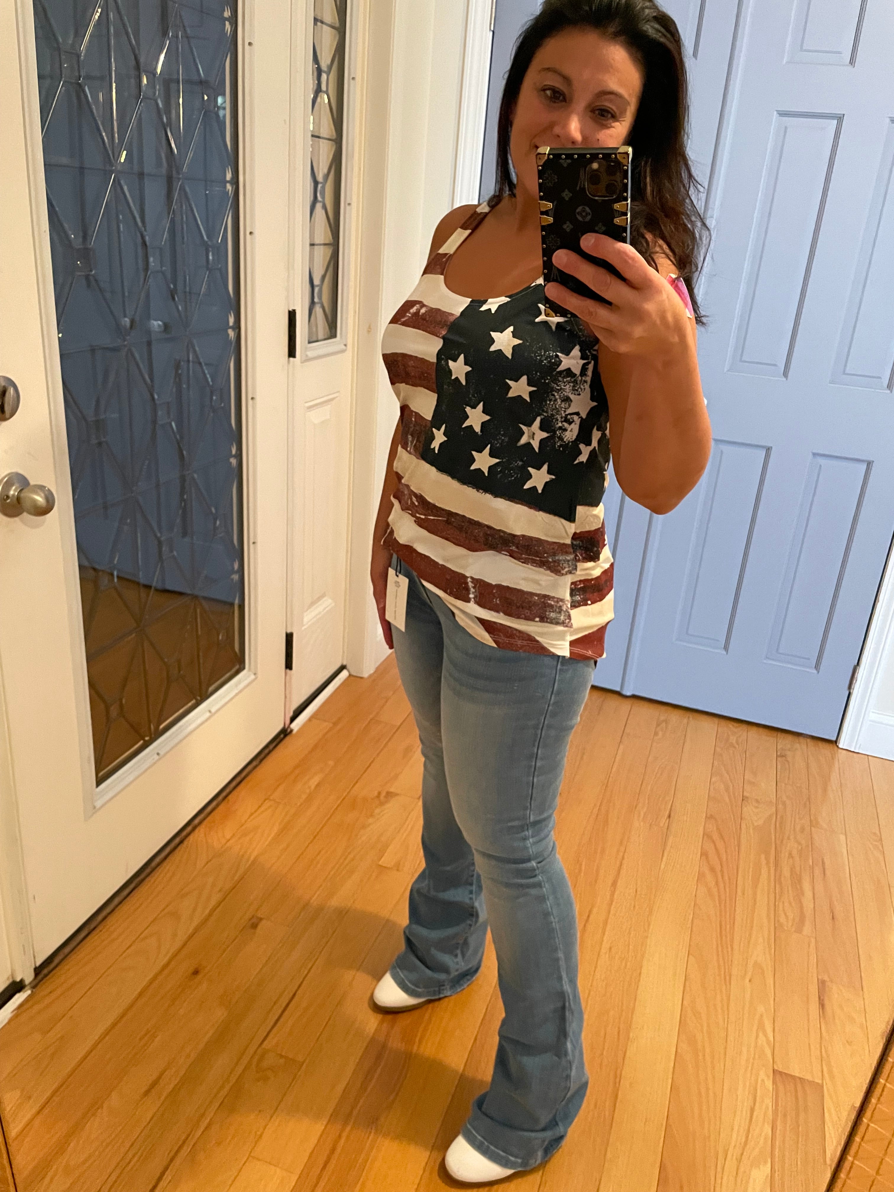 AMERICAN FLAG TANK TOP