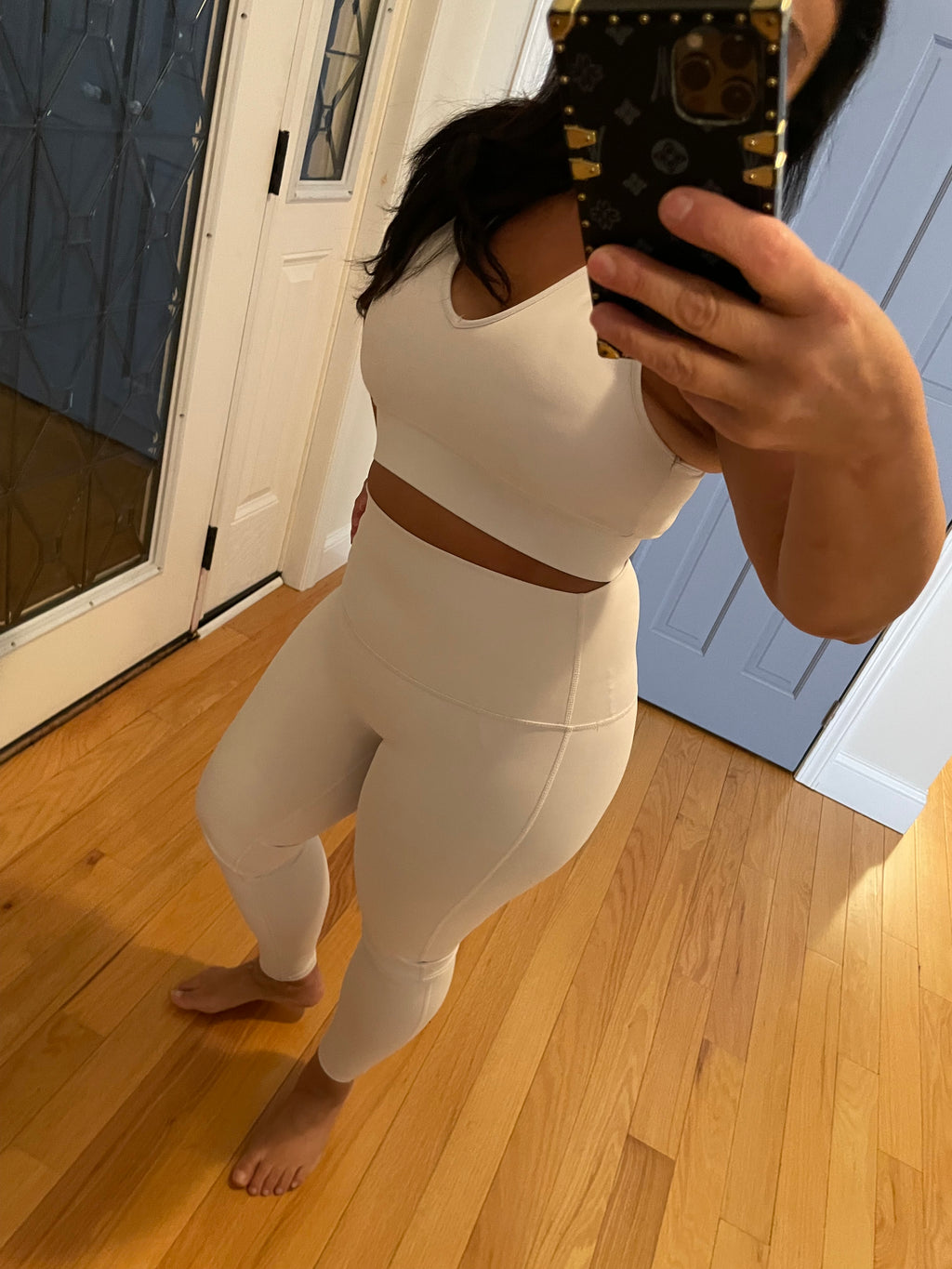 ATHLETIC RACERBACK TANK TOP & LEGGING SET