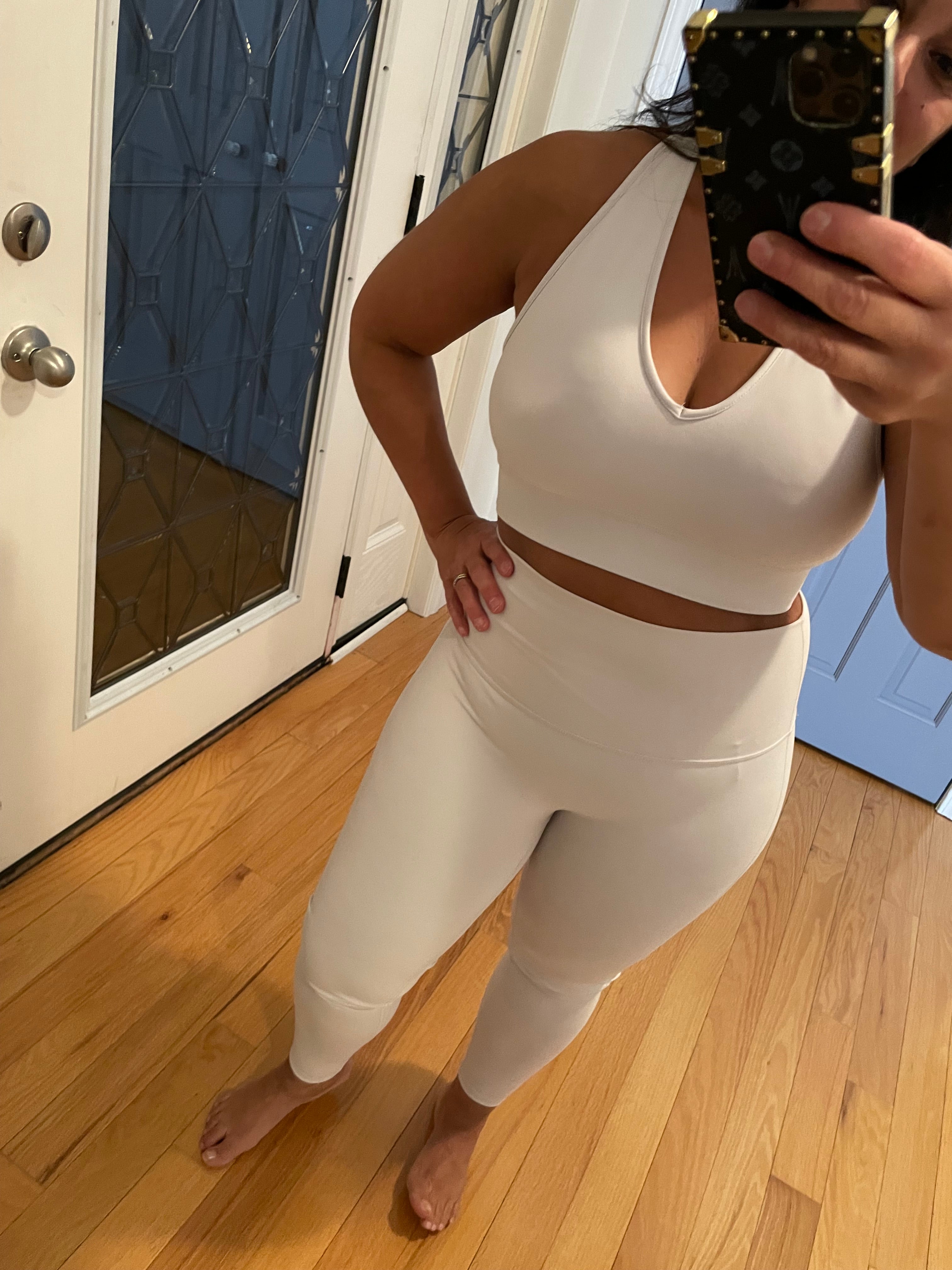 ATHLETIC RACERBACK TANK TOP & LEGGING SET