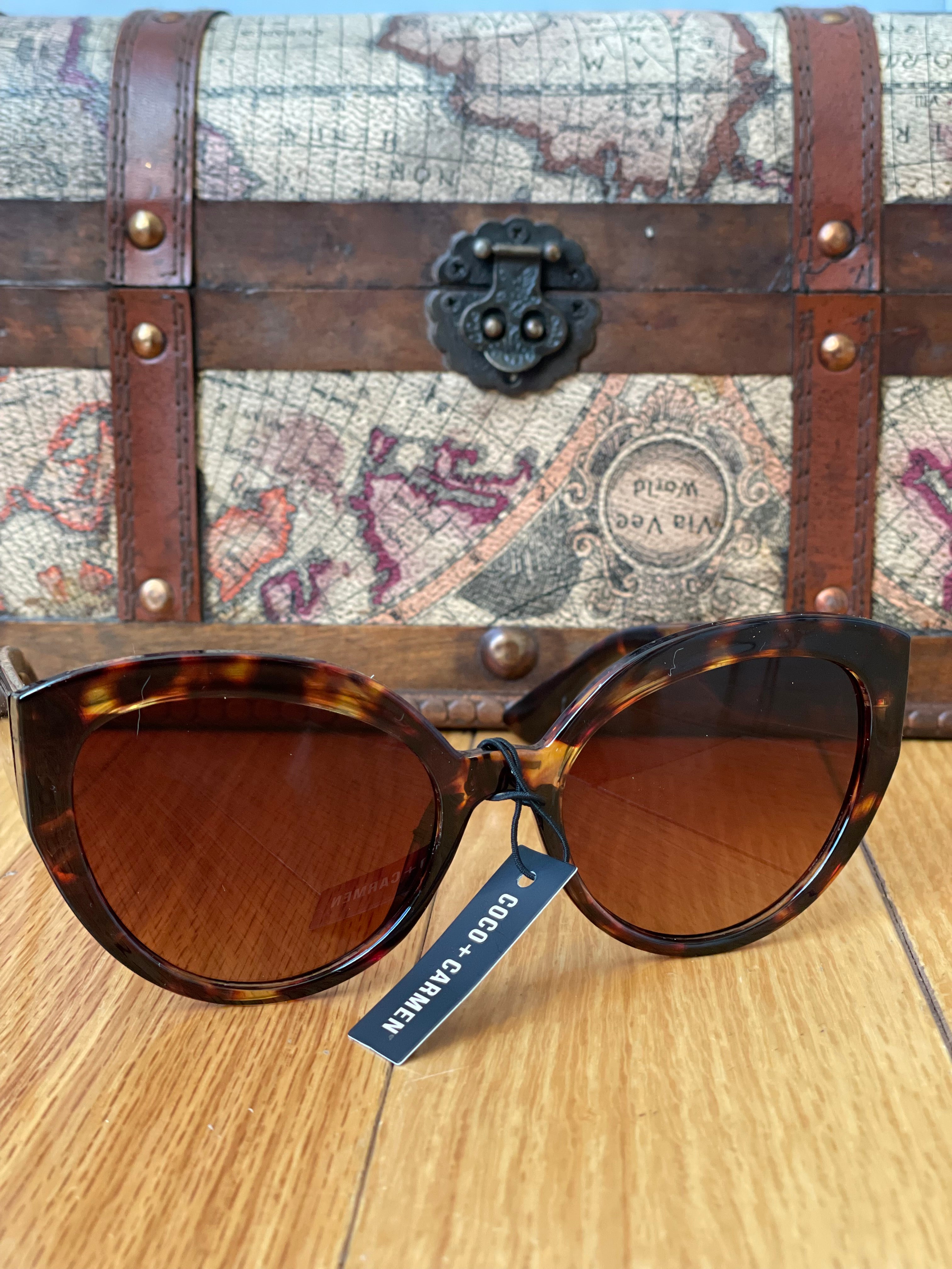 BRIELLA MAE SUNGLASSES TORTOISE