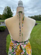 TROPICAL PRINT JUMPSUIT