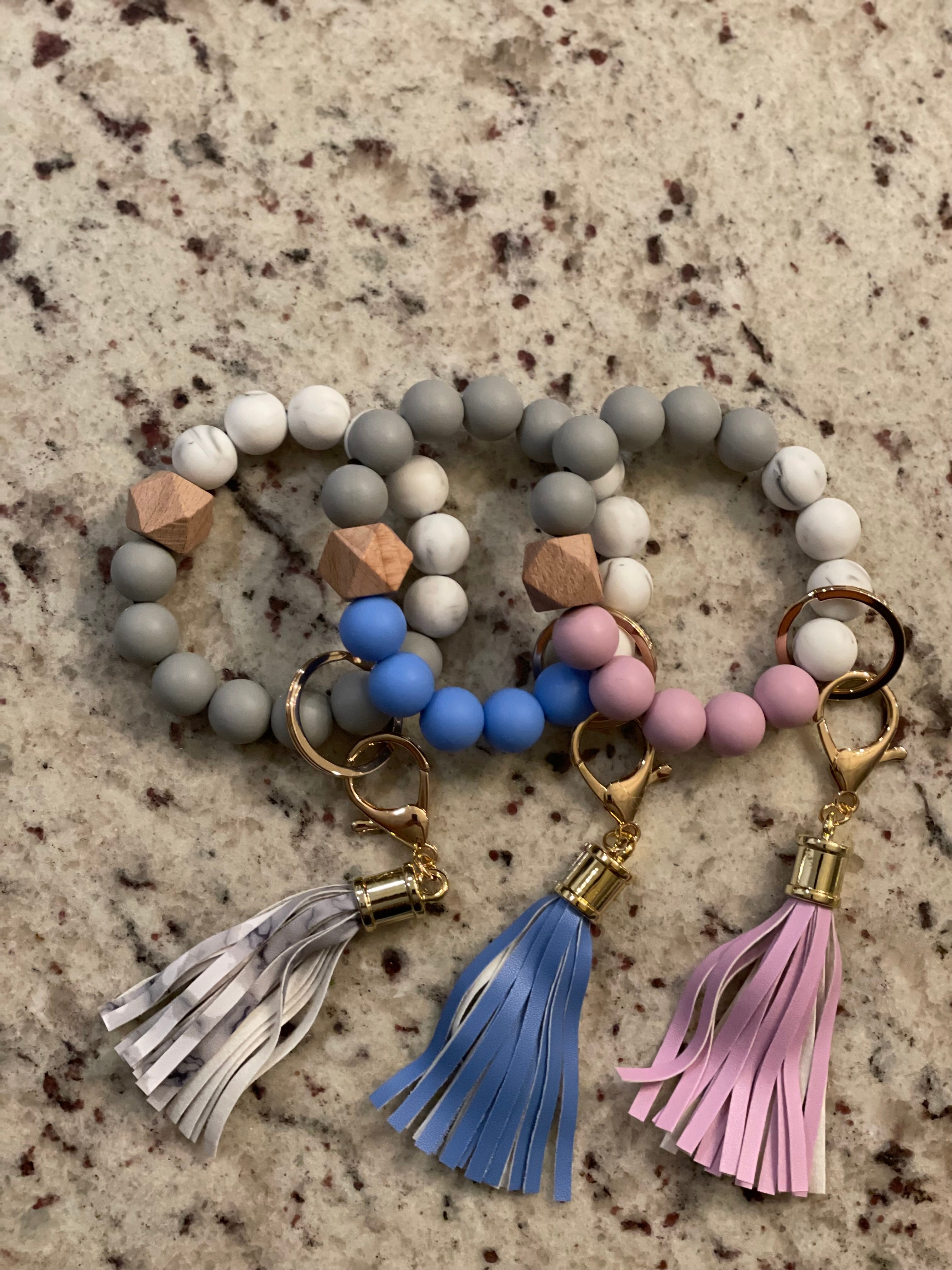 SILICONE KEYRING 3-COLORS