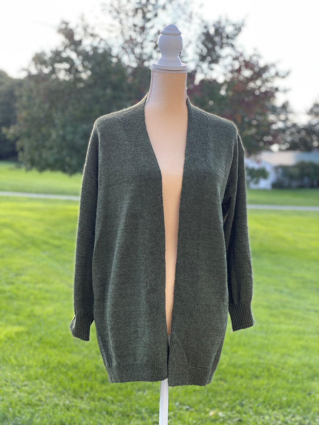 SOFT YARN CARDIGAN- 2 COLORS