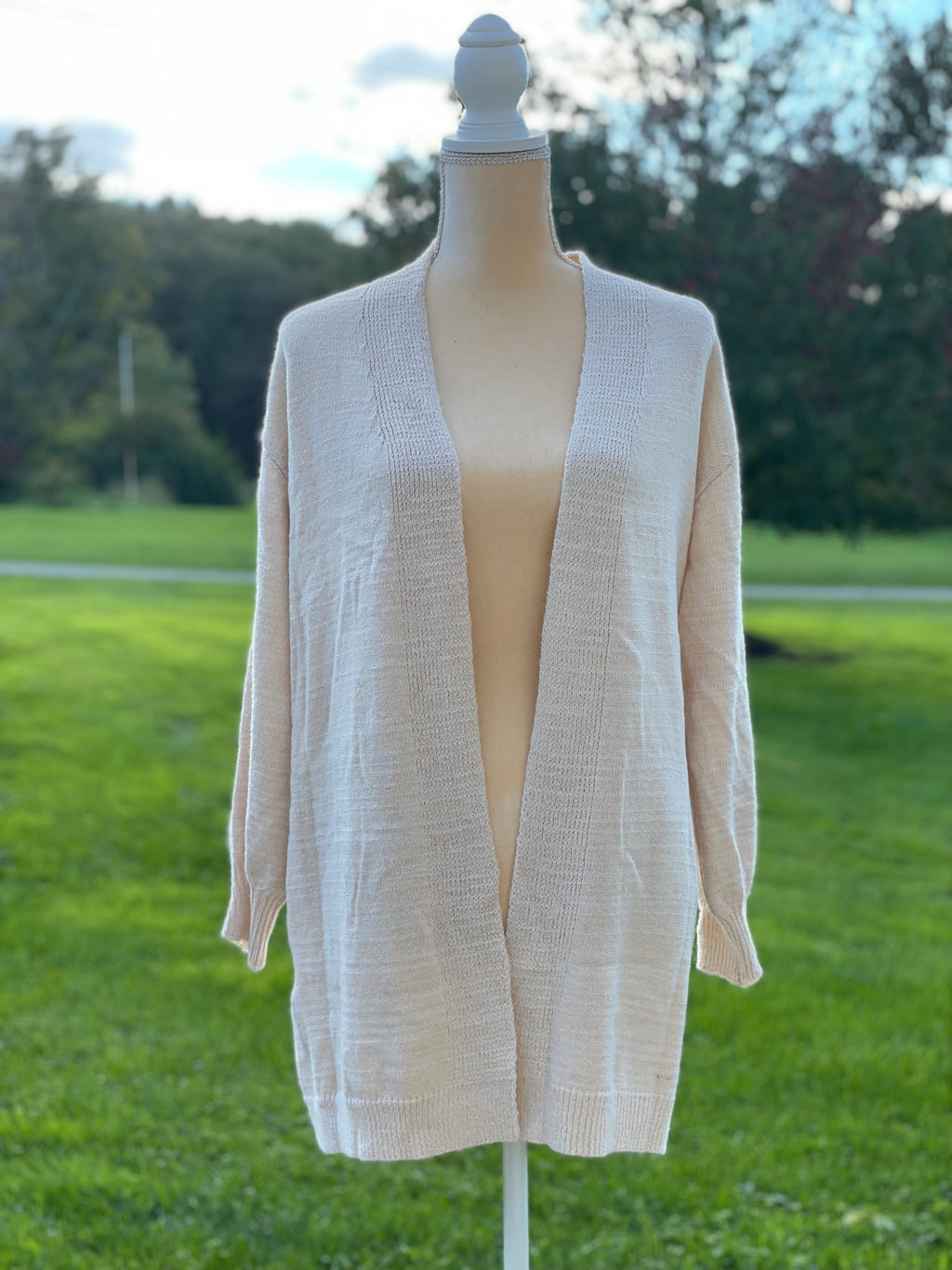 SOFT YARN CARDIGAN- 2 COLORS