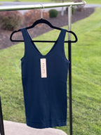 REVERSIBLE SEAMLESS TANK -10 COLORS