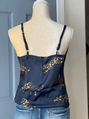 SHINY SATIN CAMI