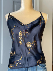 SHINY SATIN CAMI