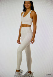 ATHLETIC RACERBACK TANK TOP & LEGGING SET