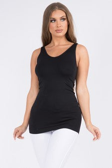 REVERSIBLE SEAMLESS TANK -10 COLORS