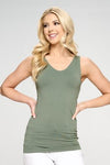 REVERSIBLE SEAMLESS TANK -10 COLORS