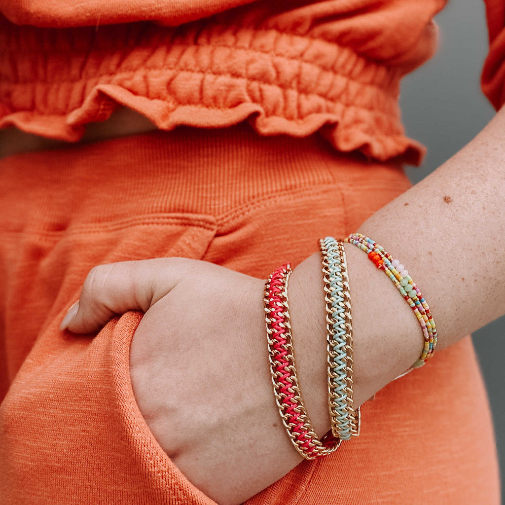 TULUM BRAIDED BRACELET 2-COLORS