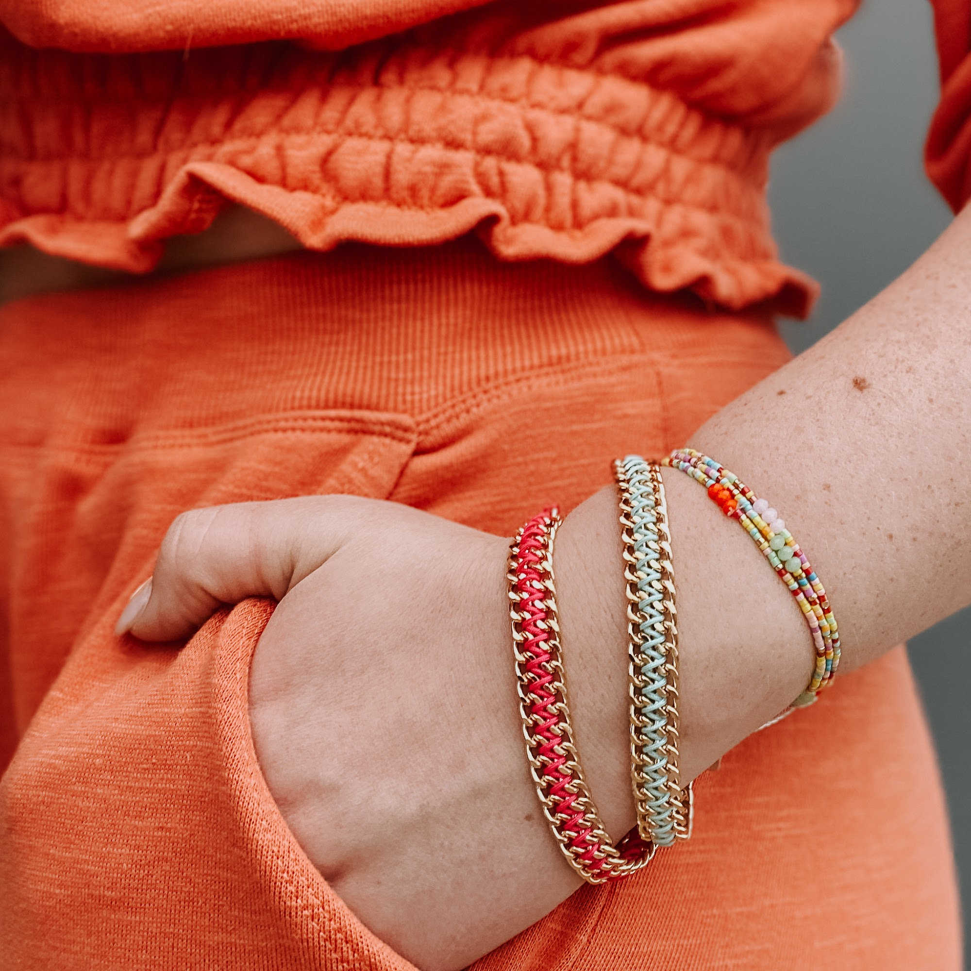 TULUM BRAIDED BRACELET 2-COLORS