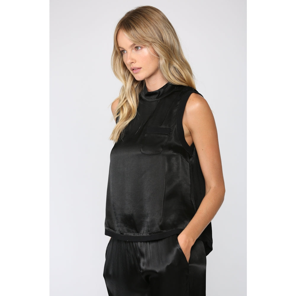 SATIN TOP