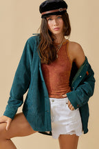 MINERAL WASH RIBBED TANK