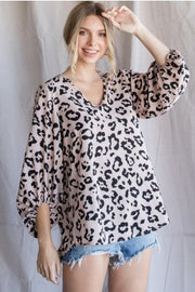 LEOPARD PRINT TOP