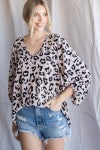 LEOPARD PRINT TOP