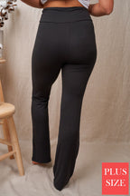 PLUS SIZE HIGH-WAISTED PANTS