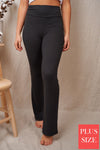 PLUS SIZE HIGH-WAISTED PANTS