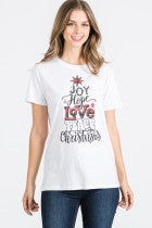 CHRISTMAS GRAPHIC TOP