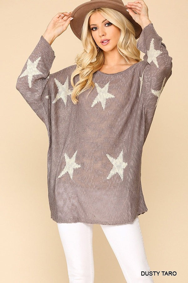 SHEER STAR TOP