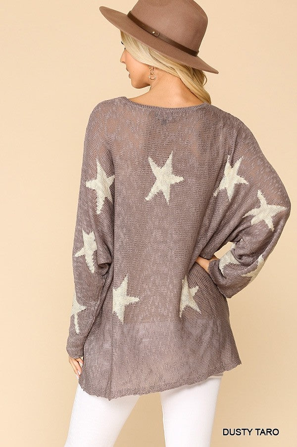 SHEER STAR TOP