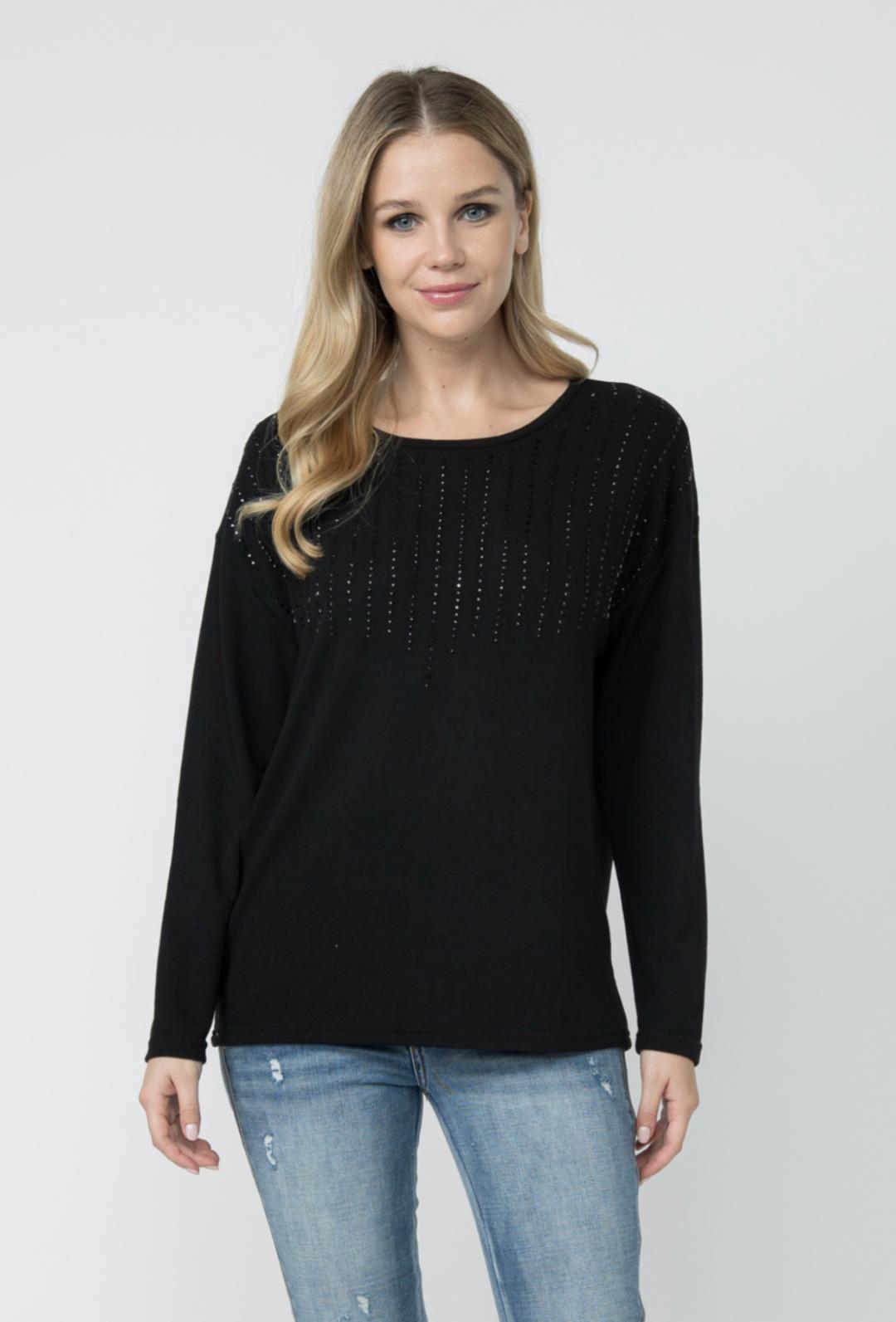 BLING BLING TOP- 2 COLORS