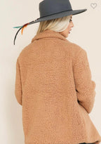 TEDDY BEAR DOUBLE BREASTED COAT/JACKET