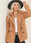 TEDDY BEAR DOUBLE BREASTED COAT/JACKET