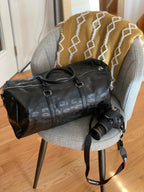 THE LEOPARD DUFFLE BAG