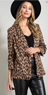 ANIMAL PRINT BLAZER